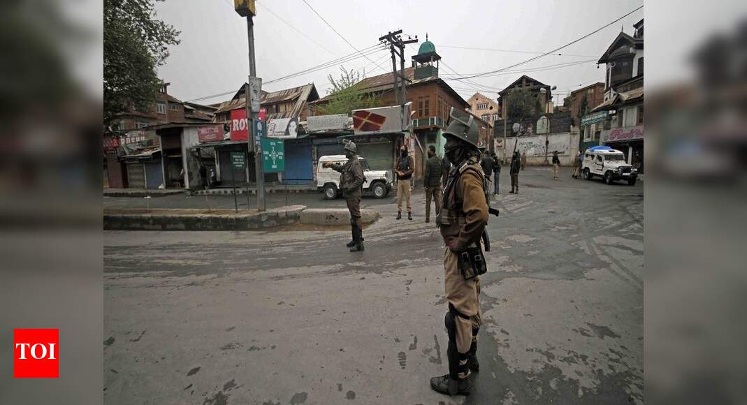 Restrictions continue for third day in parts Kashmir after separatist