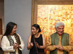 Seema Kohli with Shabana Azmi and Javed Akhtar