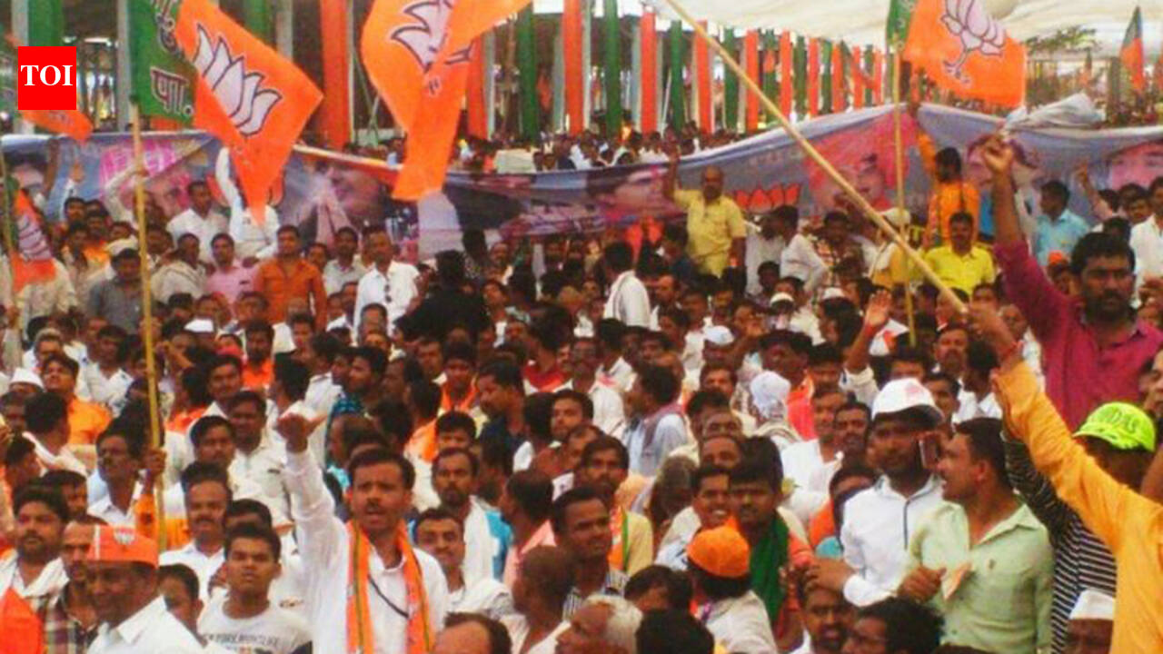 BJP Rally Live: BJP is a democratic party, no place for dynastic ...