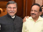Bhubaneswar Kalita and Dr Harsh Vardhan