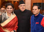 T Subbarami Reddy with with Pinky Reddy, Farooq Abdullah