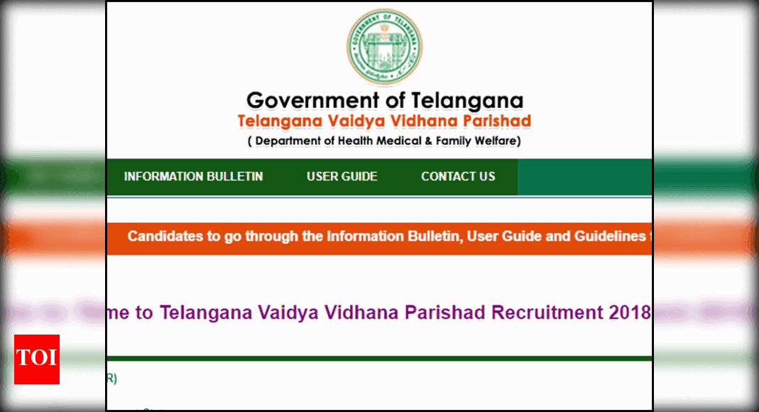 Telangana Vacancies For Assistant Surgeon TVVP Recruitment 2018 Apply