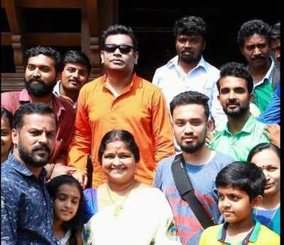 AR Rahman visits Kerala Kalamandalam