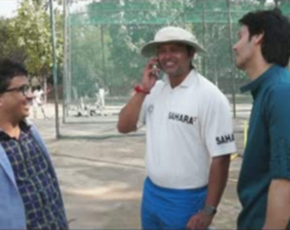 
When comic actor Anup Upadhyay and Nikhil Khurana bump into former team India cricketer Dinesh Mongia!

