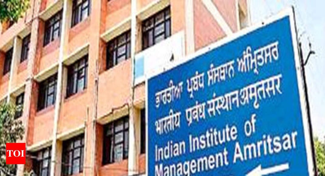 100% Placements For IIM Amritsar’s 2nd Batch | Amritsar News - Times Of ...