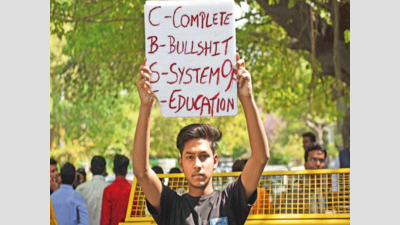 Teacher leaked the paper from Chandigarh | Delhi News - Times of India