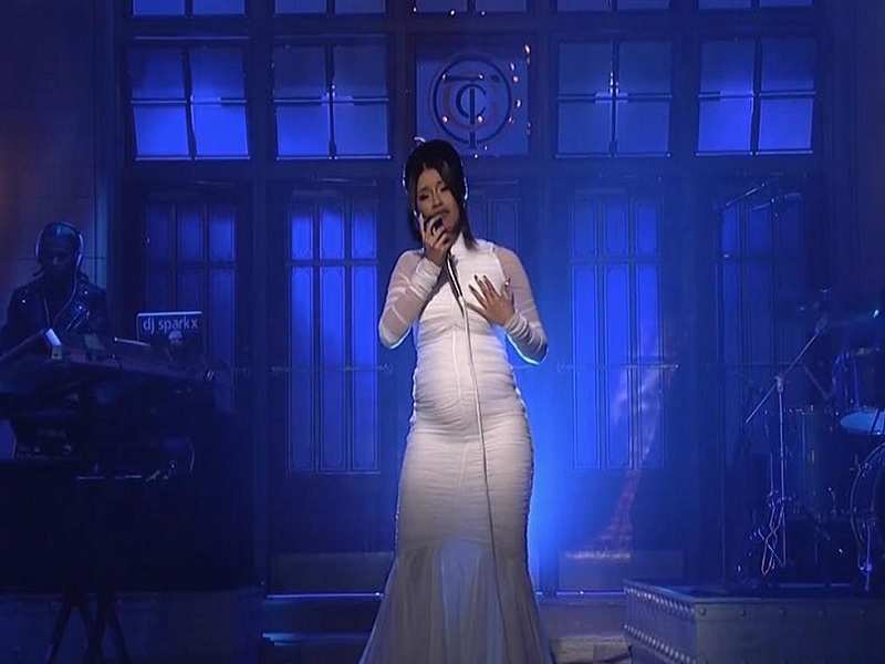 Cardi: Cardi B Confirms Pregnancy On 'Saturday Night Live' - Times Of India