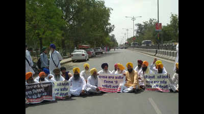 Sikh groups protest against Nanak Shah Fakir release, disrupt traffic