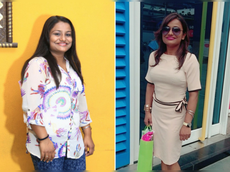 Aerobics and dark chocolates are the secrets of this woman's 20-kg weight loss!