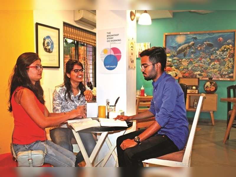 Co-working culture is brewing in cafes and restaurants