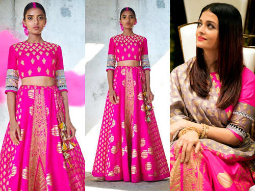 Aishwarya Rai Bachchan Is A Knockout In An Unexpected Pink Lehenga