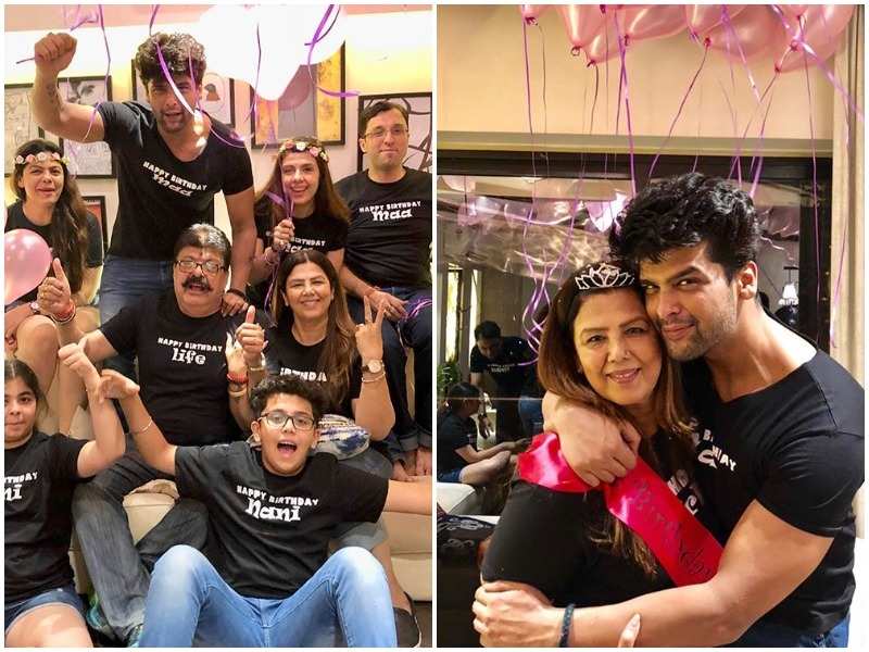 Beyhadh Actor Kushal Tandon Celebrates His Mother’s 60th Birthday In ...