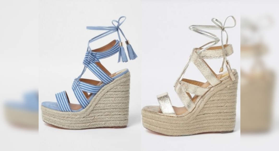 Shoes that go with all summer trends: River Island espadrilles ...