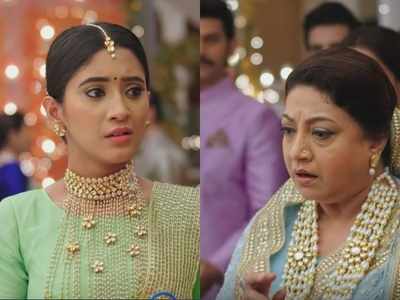 Shivangi Joshi's Green Lehenga Bridal Look: Naira Goenka From Yeh Rishta  Kya Kehlata Hai Looks Stunning