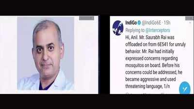 Doctor complains of mosquitoes on board IndiGo flight, offloaded