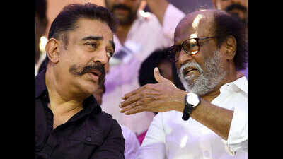 Can Rajinikanth, Kamal Haasan pull off an MGR, turn fans towards poll  booths? | Chennai News - Times of India