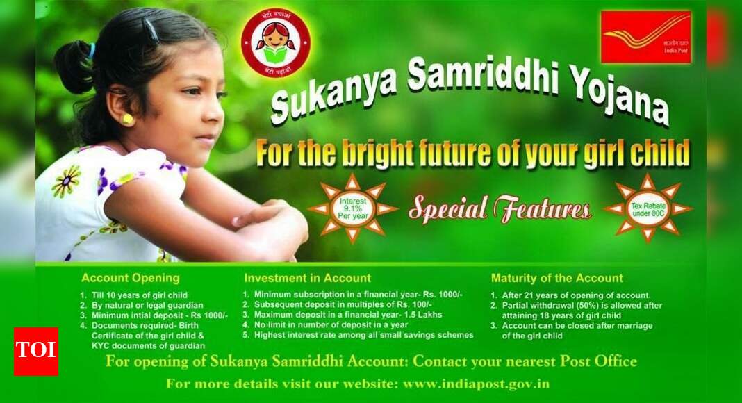What is sukanya samriddhi yojana? Here is all you need to know - times of india