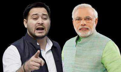 On Twitter, Tejashwi Yadav does the math for PM Narendra Modi