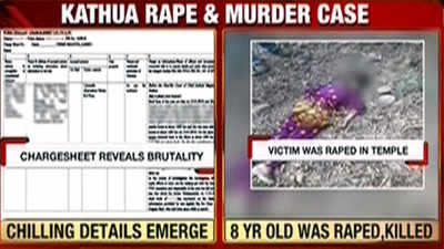 Kathua rape-murder case: Crime branch files 18-page chargesheet, reveals brutality