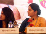 Priyanka Chopra with Anupriya Patel