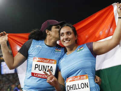 CWG 2018: Seema Punia wins silver, Navjeet Dhillon claims bronze in discus throw