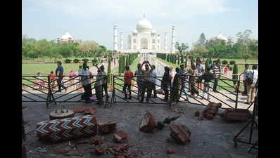 Storm-hit Taj, Agra Fort, Fatehpur Sikri to be repaired at 'war footing': ASI