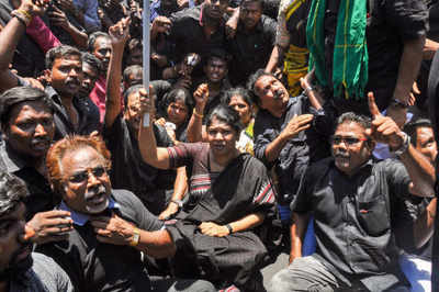 After IPL, Cauvery protesters turn their ire on PM Modi