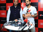 Rahil Ansari and Virat Kohli