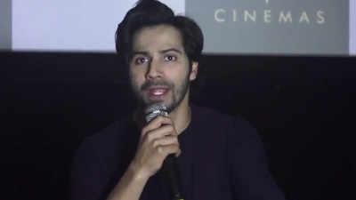 Varun Dhawan hosts special screening of 'October' for his fans