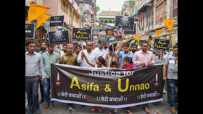 Silent peace march in Ajmer district
