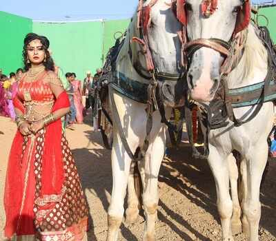 Meghana’s role in Swarna Khadgam is akin to Bhallala Deva’s character ...