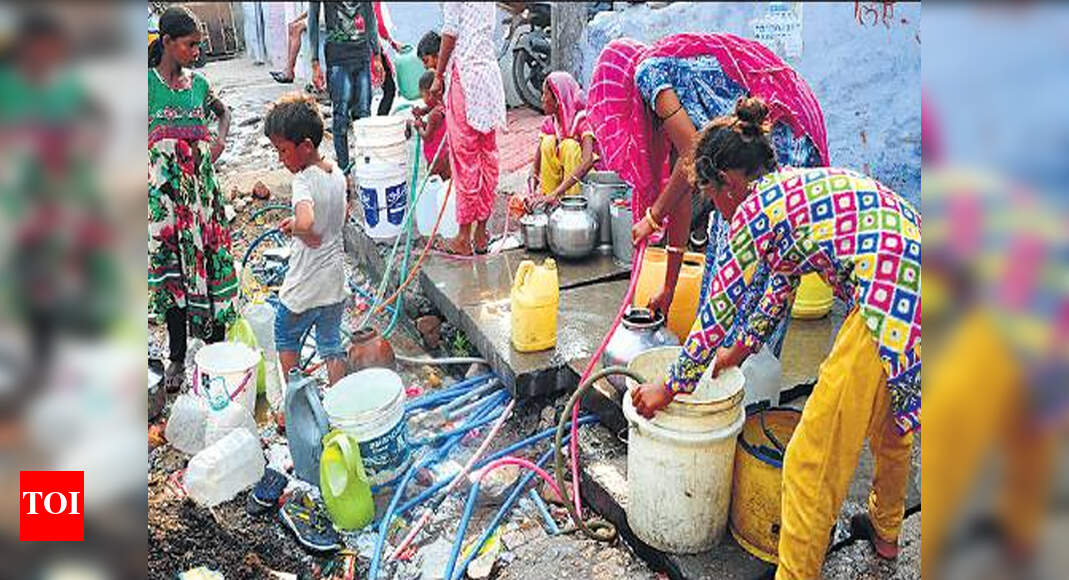 Contaminated water a big menace in Walled City Jaipur News Times of