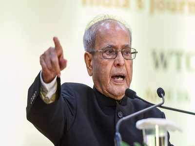 Risk of demographic disaster if jobs are not created: Pranab Mukherjee