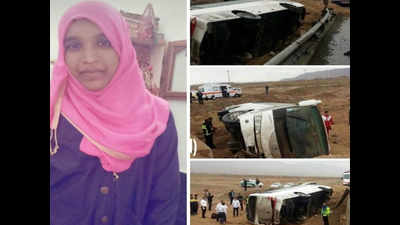 Hyderabad girl killed in a bus mishap in Iran