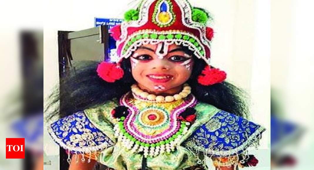 This Yakshagana prodigy is just 4 years old | Mangaluru News - Times of  India
