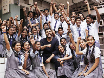 Arjun Kapoor supports a campaign promoting education among young girls