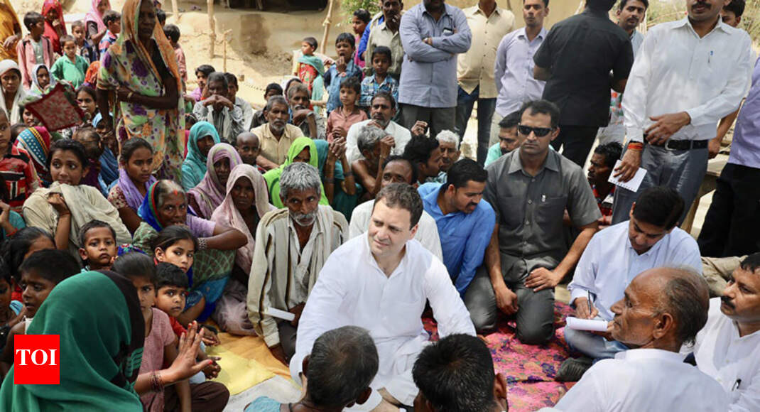 Rahul Gandhi attacks PM Modi on currency shortage, says country in grip of 'note ban' terror again - Times of India