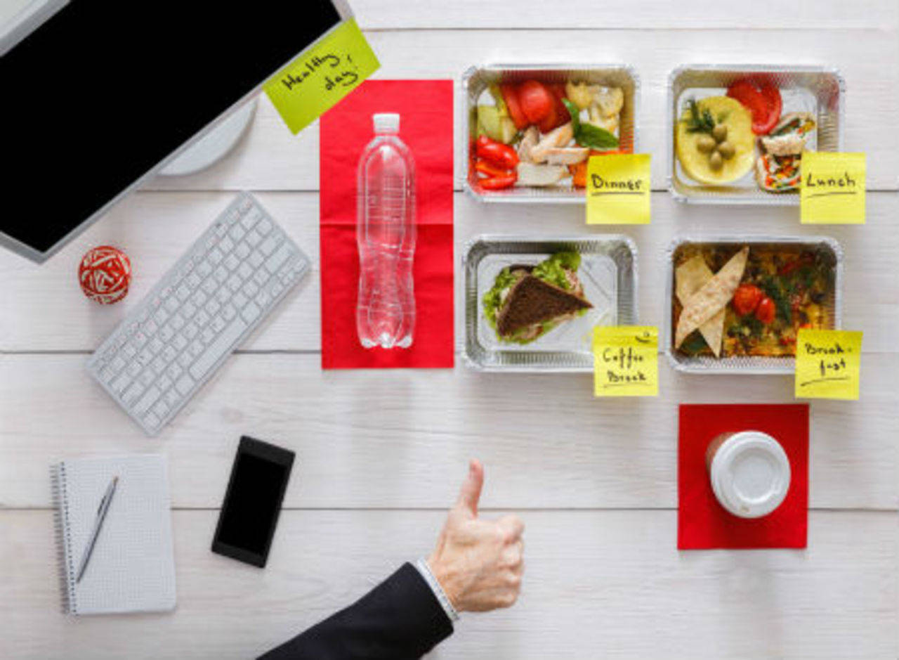 Weight loss at work: A diet chart for office goers - Times of India