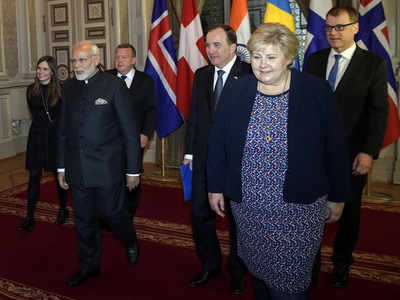 Modi holds bilateral meetings with PMs of Finland, Denmark, Iceland and Norway