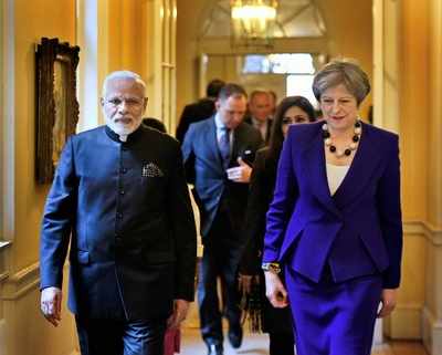 PM Modi brings up Mallya extradition case with Theresa May