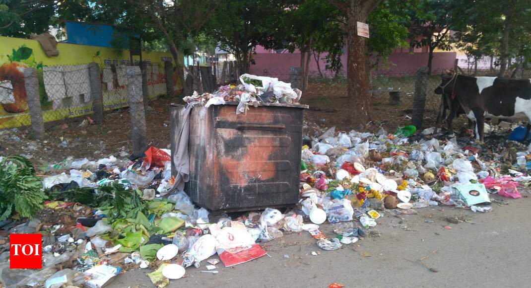 Poor waste management Times of India