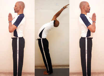 Here's how to do basic sun salutation