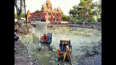 Historians cry foul as IMC digs land near Gandhi Hall