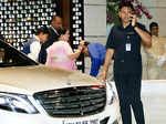 Pictures of Akash Ambani’s fiancé Shloka Mehta, Sachin Tendulkar & Bollywood stars at Ambanis dinner party