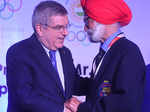 Thomas Bach and Balbir Singh Sr