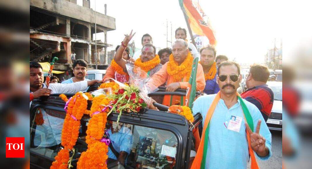 Saffron party shines in Raghubar stronghold Ranchi News Times of India