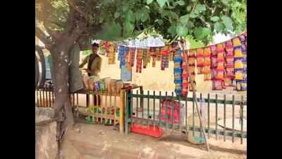 Paan, gutkha sold outside many schools