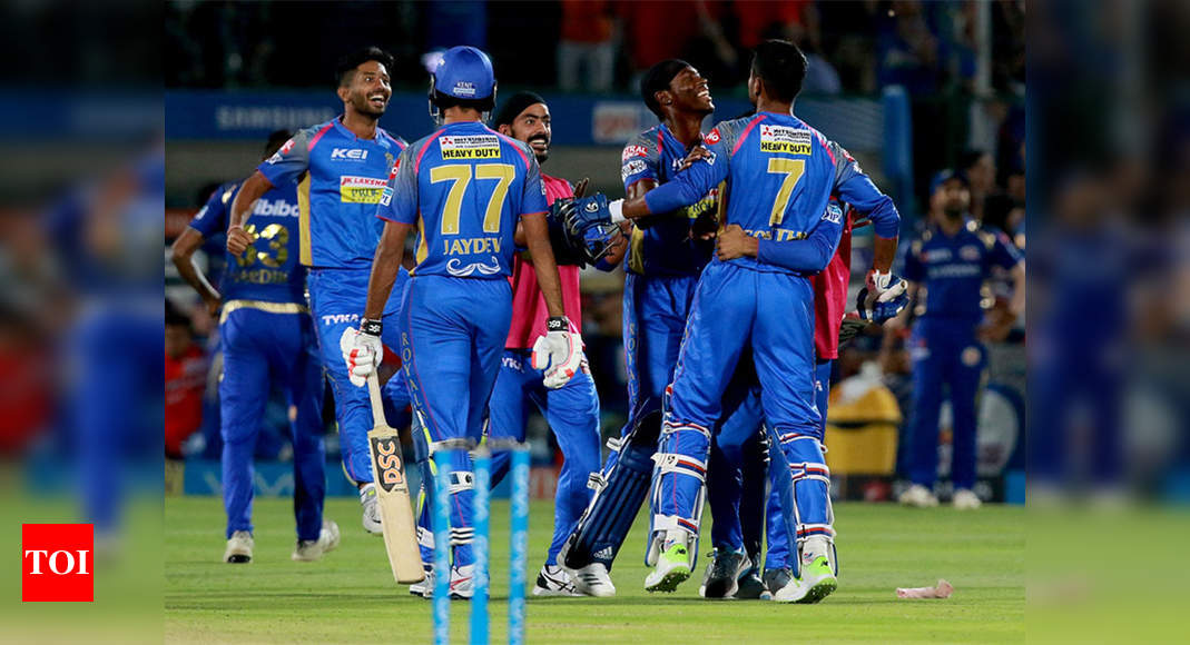 RR vs MI 2018: Krishnappa Gowtham sinks Mumbai Indians ...