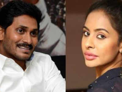 Actress Sri Reddy surprises everyone with comments on YS Jagan Mohan Reddy  | Hyderabad News - Times of India