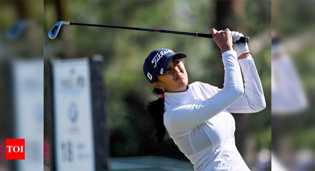 Aditi Ashok: Aditi Ashok finishes T-19 in Los Angeles ...